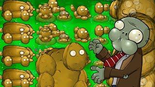 Plants vs Zombies But Everything Is Wall-Nut (MOD) | Game NHP