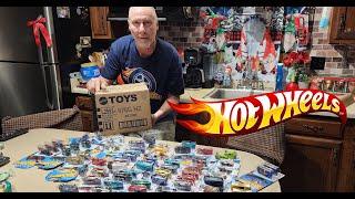 Hot Wheels Case Unboxing with Treasure Hunt Surprise