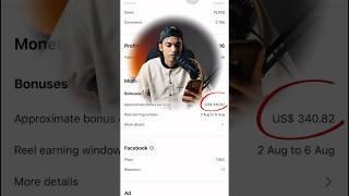 Instagram Reels Bonus Earnings | Part-2 ##instagramearning #instagramsekaisekamaye