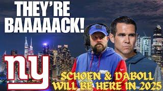 New York Giants, Despite a Historically Poor Season  Both Joe Schoen & Brian Daboll Are Back in 2025