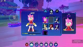 Обнова Как получить Скин Amy Rose в Sonic Speed Simulator ?