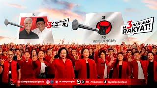 Pilih nomor 3 untuk mewujudkan Indonesia yang lebih baik. Gerak Cepat, Indonesia Unggul 