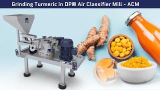 Grinding Turmeric in DP® Air Classifier Mill - ACM - Haldi - Milling - DP® Pulveriser Industries