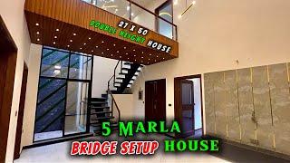 5 Marla 27 x 50 Bridge Setup Practical House  for Sale in Eden Valley Fsd    ​⁠@Priceidea1