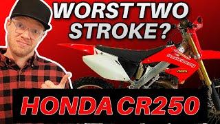 HONDA CR250 TWO STROKE BREAKDOWN - The WORST Two Stroke Model??