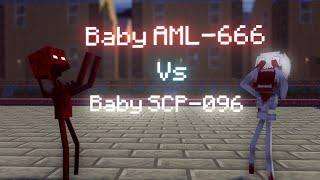 Baby SCP-096 Vs Baby AML-666 | Minecraft Animation (Made by anomaly 811/Requested By RoboDragon11)