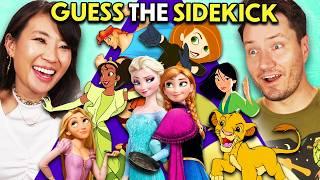 Guess The Disney Sidekick Challenge! | Boys Vs. Girls