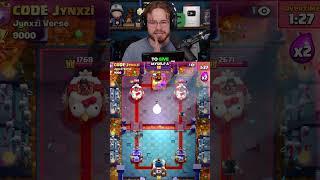 JYNXZI GOT SUSPICIOUSLY GOOD AT CLASH ROYALE...