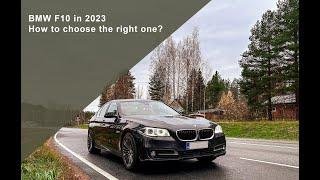 Buying an F10 BMW in 2023. What to look for