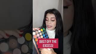 Golden Rule For Well Blended Eye Makeup || #ytshorts || Tania Jaiswal