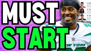 5 Must Start Fantasy Football Players For Week 3 (TNF) Braelon Allen Or Antonio Gibson???????