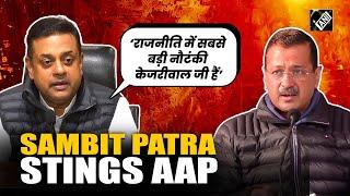 Sambit Patra targets Kejriwal, Sanjay Singh Purvanchali-Rohingya issue