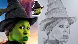 Elphaba Thropp Wicked - Loomis method tutorial