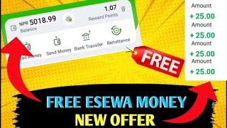 Free Esewa Money || New Esewa Earning App || Per Refer 25Rs || nepali earning app for Esewa