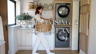 Deep Cleaning & Reorganising Our Utility Room