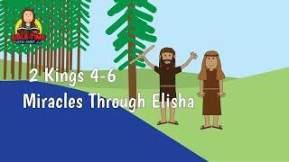 What miracles did Elisha do?