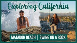 Visiting Matador Beach & The 'Secret Swing' on the Rock