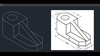 Autocad Isometric drawing 04