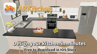 ARKitchen - Free IOS Kitchen Design App. Design Your New Kitchen in Minutes