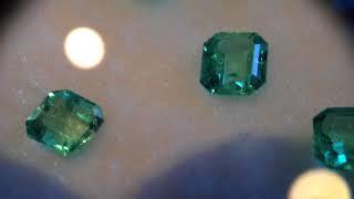 Real emeralds