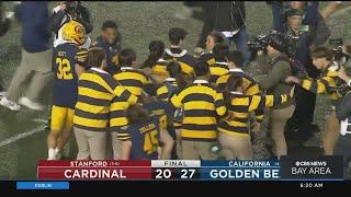 Cal tops Stanford in 125th Big Game in Berkeley