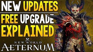 BIG New World Aeternum UPDATES - Full FREE Upgrade Explained and New PVP Updates