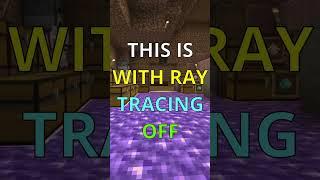 RAY TRACING ON VS OFF! | Minecraft Survival Mode!