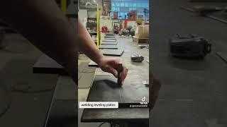 leveling plates #welding #weld #welder #metalwork #fabrication #fabricator #metalshop #smallbusiness