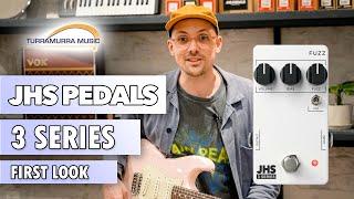 JHS 3 Series - Affordable, Simple and Great Sounding Pedals - First Look at Turra Music!