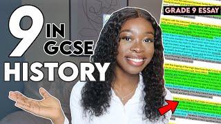 HOW TO GET A GRADE 9 IN GCSE HISTORY (Top Tricks They Don't Tell You)