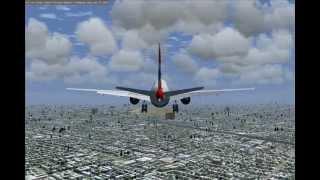 FlightGear - Take Off / Landing - KSFO to KSJC