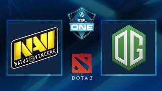 Dota 2 - NaVi vs. OG - Game 3 - ESL One Frankfurt 2016 - Grand Final