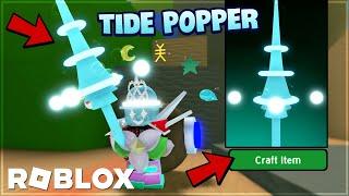 Giữ Lời Hứa Mình Chế Tạo TIDE POPPER Trước Beesmas Trong Bee Swarm Simulator! - Roblox