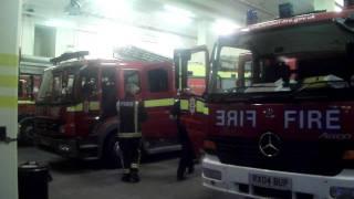 London Fire Brigade - A241 A242 Soho Pump Ladder And Pump Turnout