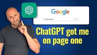 ChatGPT Prompt Tutorial to Improve Google SEO - Write Longer Keyword Optimized Articles & Long Blogs