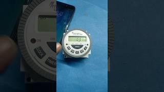 TM 619 Frontier digital timer time change/setting #electronic #circuit  #digital #automatic
