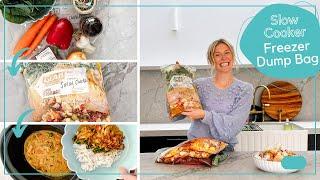 How To Make A Freezer Dump Bag For Your Slow Cooker - Freezer Meal For Your Crock Pot