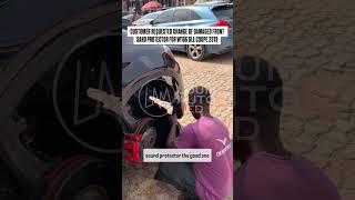 Replaced damaged front sand protector on 2019 GLE Coupe #W166 #MercedesGLECoupe #SandProtector