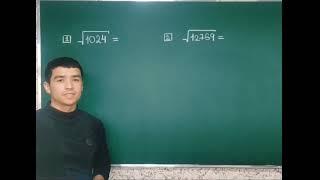 Matematika Ildiz olish.  #maths .