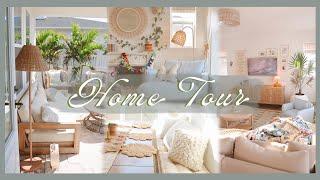 HOME TOUR | cozy, bright, & coastal-inspired Florida home!