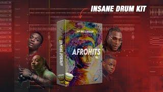 How to Easily Make AFROBEATS in Fl Studio 20 | New  AFROBEATS Drum Kit