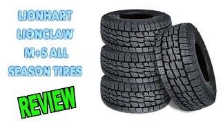 Lionhart LIONCLAW  ATX2 Tire Review. All Season All Terrain Truck Tires.