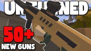 Unturned - 50+ NEW GUNS (Rio Remastered Guide)