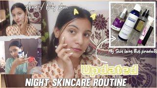 "Glowing Skin Tonight: My Updated Night time Skincare Routine"