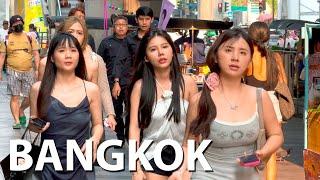 Bangkok Street, City Life Scenes Thailand 