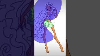 Aisha Temporada 2+ Flora Divinix #winx #aishawinx #florawinx #temporada2 #divinix #fusion