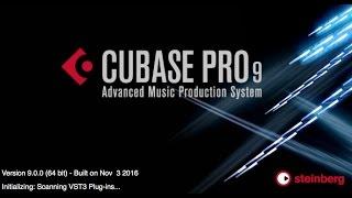 Installing & Running Cubase Pro 9 for the 1st time !