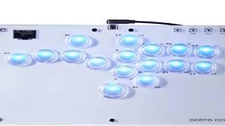 Haute42 Joystick Arcade Hitbox Controller Button Rim leverless Arcade Stick Controller For PC/ Ps4