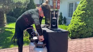 Draft Nitro Coffee Cold Brew Set Up In 5m Bona Fide, Events, Festivals, Coffee Shops, Weddings