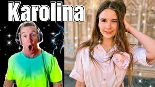 Karolina Protsenko  -  Staying Alive (BEE GEES)  *REACTION!* 